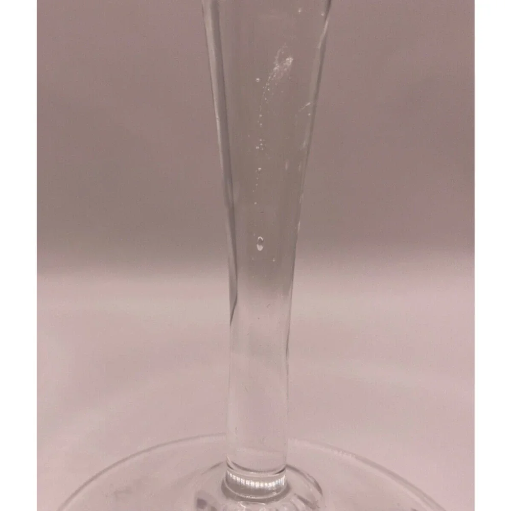 Rare Vintage Handblown -Signed Union Street Candlestick Holders Set of 2